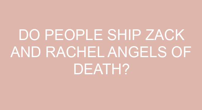 How old is Rachel from Angels of Death?