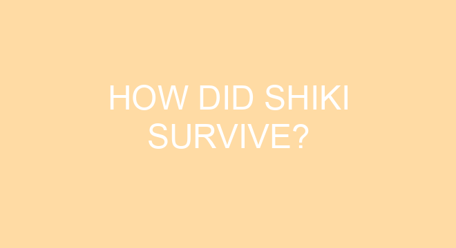Is Shiki a scary anime?