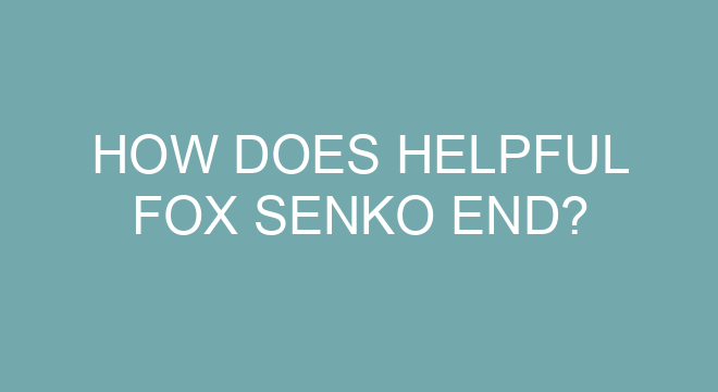 What gender is Senko SAN?