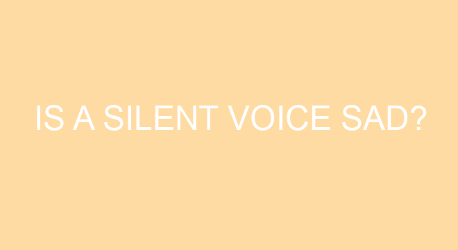 What is special about A Silent Voice?