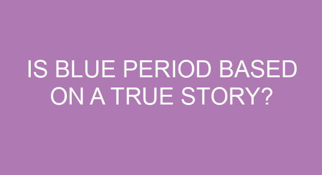 Why is the anime called Blue Period?