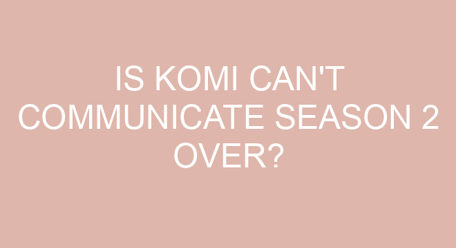 What day do Komi episodes come out?