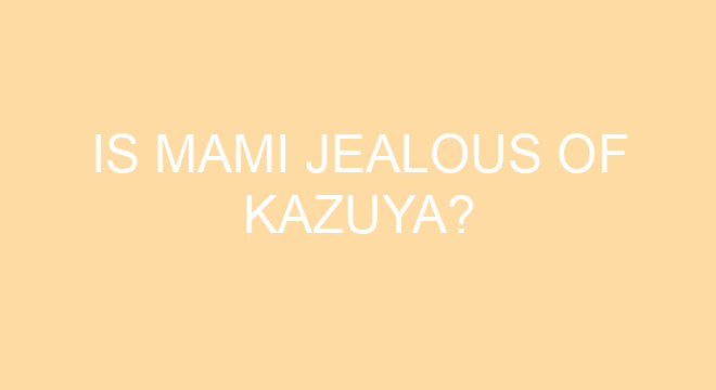 Does Chizuru kiss Kazuya?