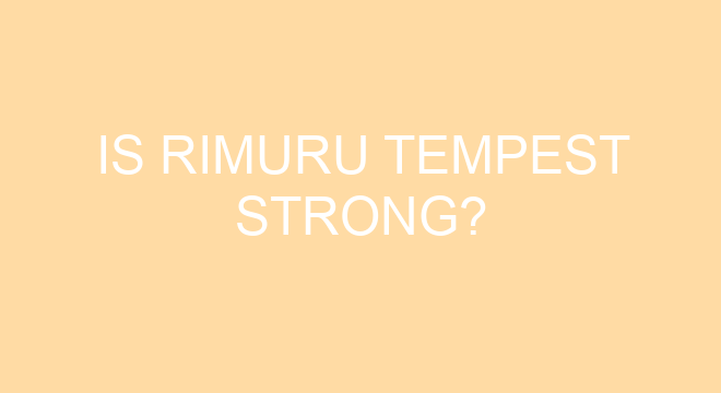 Will Rimuru become a god?
