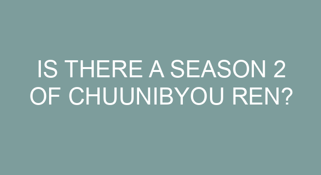 Is Chuunibyou getting a season 2?