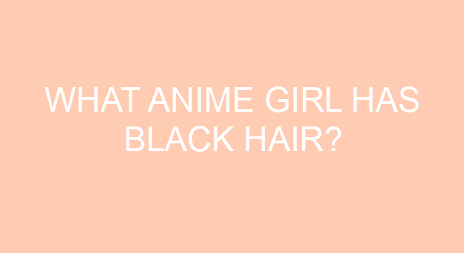 What anime has female main?