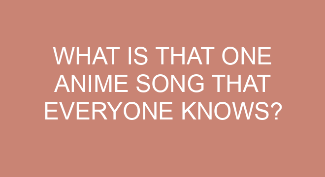 Which anime has the best songs?