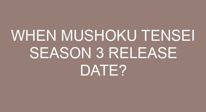 Is Mushoku tensei completed?