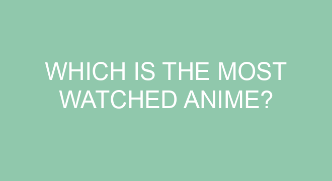 Who is the craziest anime character?