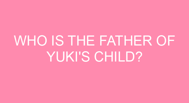 Does Yuki have kids with zero?