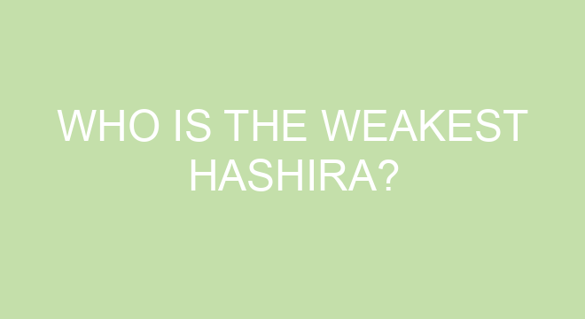 Who is the nicest Hashira?