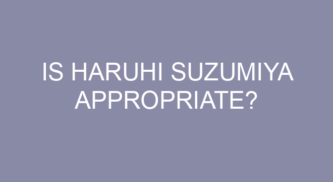 Is Haruhi Suzumiya pansexual?