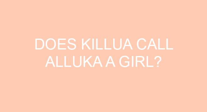 Why is Killua’s hair white?