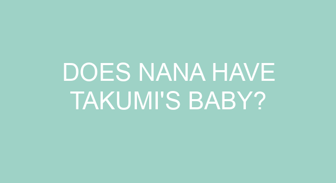 Who did Nana get pregnant with?