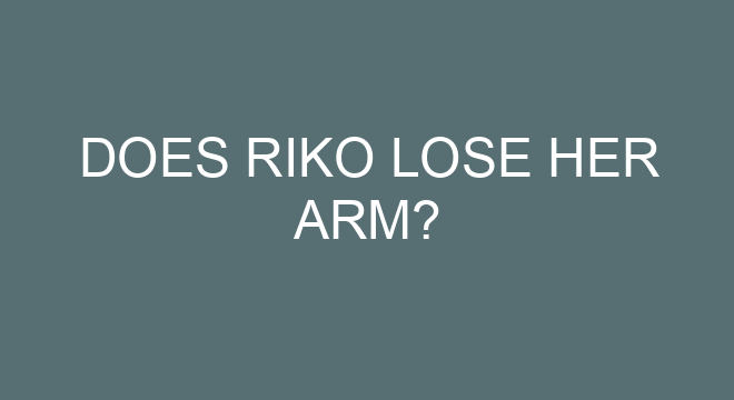 Is Riko’s mom alive?