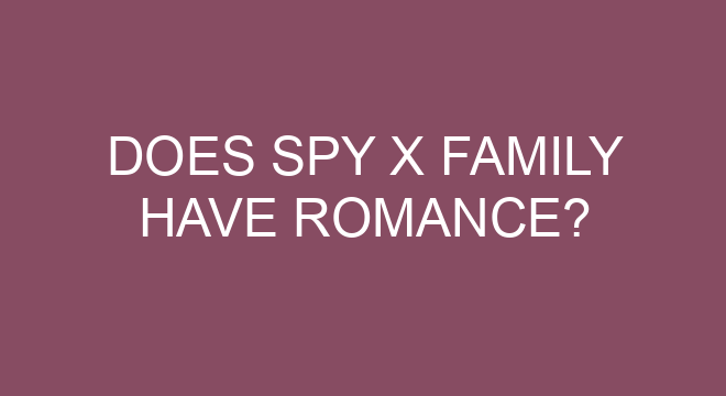 Will Spy x Family have a happy ending?