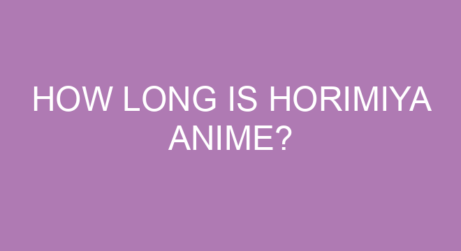 Has the Horimiya anime ended?