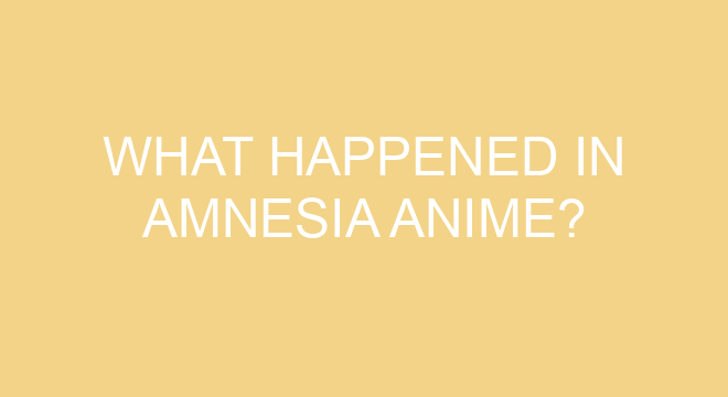 Does Amnesia have an ending?