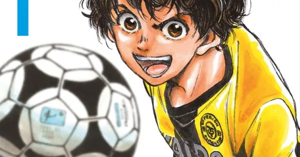 Titan Manga Unveils English Cover and Interior Pages for “Aoashi” Soccer Manga